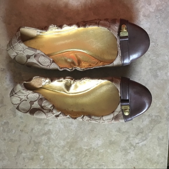 Coach New York Classic Signature Ballet Slippers - Picture 7 of 11